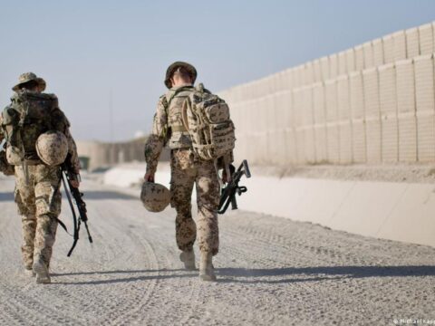 Afghanistan soldiers quarantined