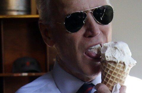 Biden Eats Ice Cream