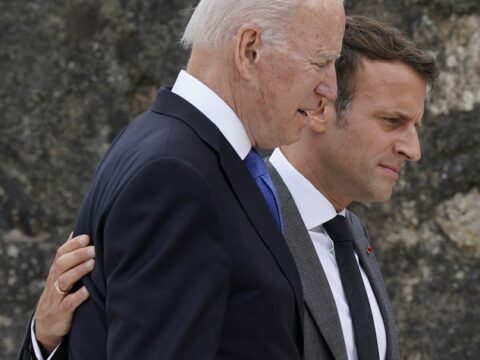 Biden Macron