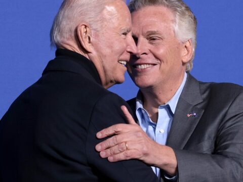 Biden McAuliffe rally