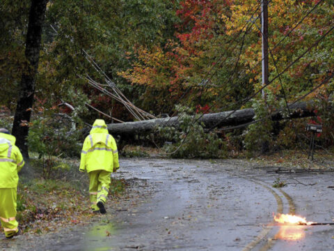 Nor’easter Cuts Power