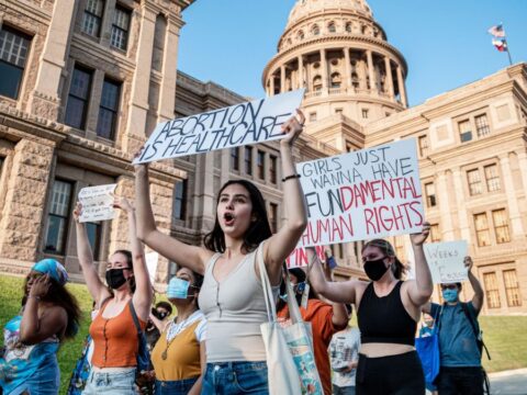 Texas banning abortions