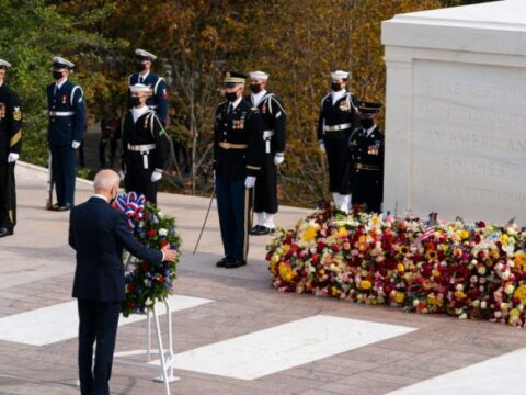 Biden marked Veterans Day