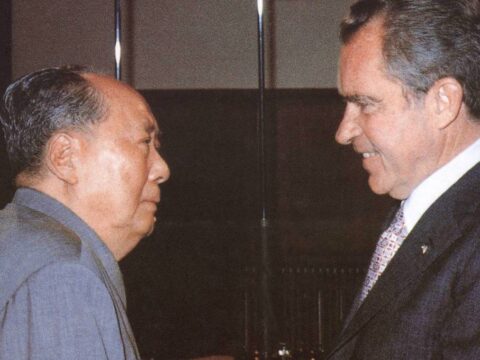 Nixon Mao USA China 1972