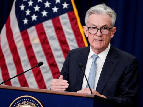 Federal Reserve Chairman Jerome Powell the U.S. central bank inflation