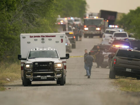 Smuggling Incident Police San Antonio 47 migrants dead