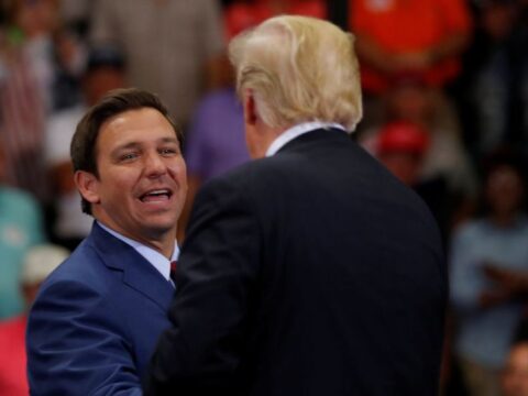 Trump DeSantis Matchup run in 2024 elections