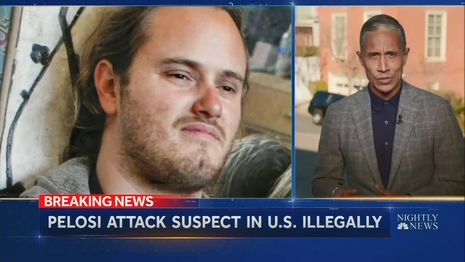 Networks Finally Discover Pelosi Attacker Was An Illegal Immigrant