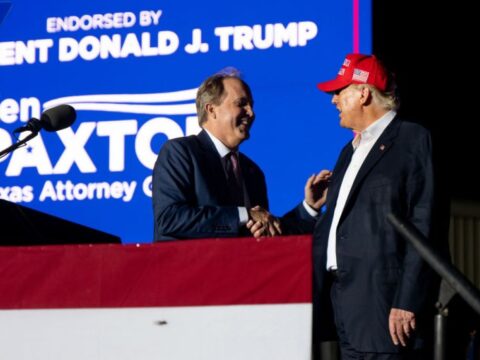 Texas AG Paxton Endorses Trump’s 2024 White House Bid