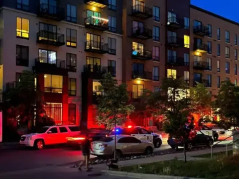 Gunshots near upscale Uptown apartment injure two